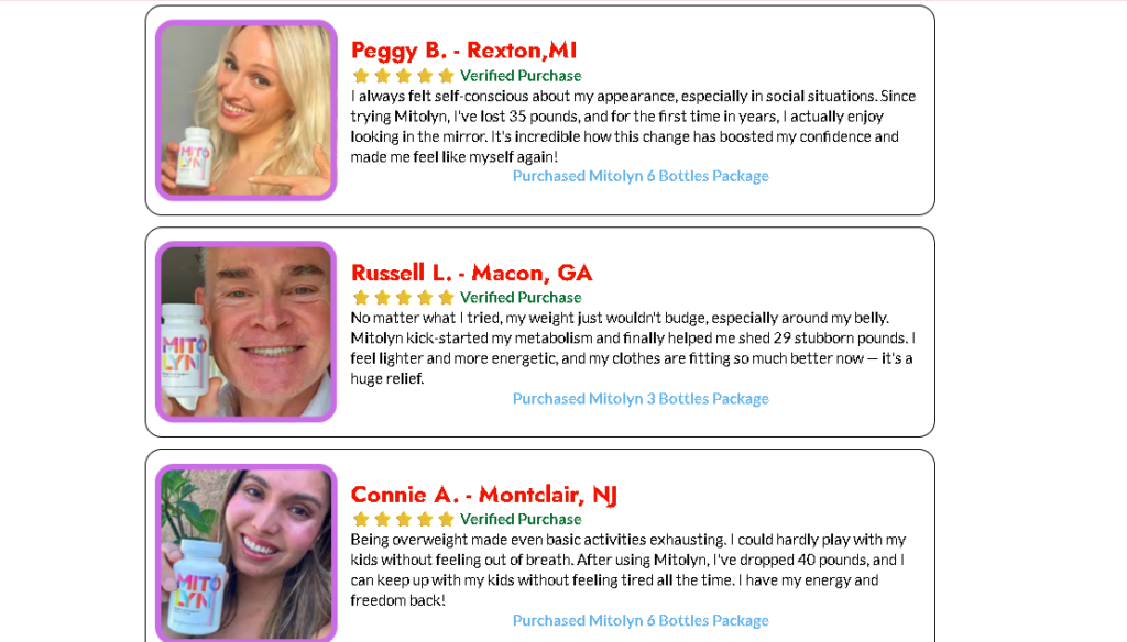 mitolyn weight loss reviews